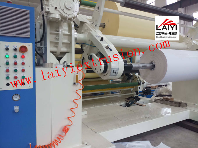 LDPE / LLDPE / PP / EVA gibi Özelleştirilmiş Kağıt Tabaka Laminasyon Makinesi Kaplı Reçineler 0