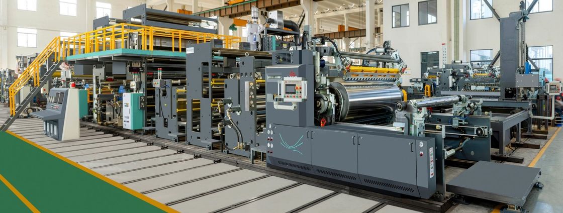 300M/min Üretim Hızı Çift Taraflı Kupa Kağıt Ekstrüzyon Kaplama Laminasyon Makinesi