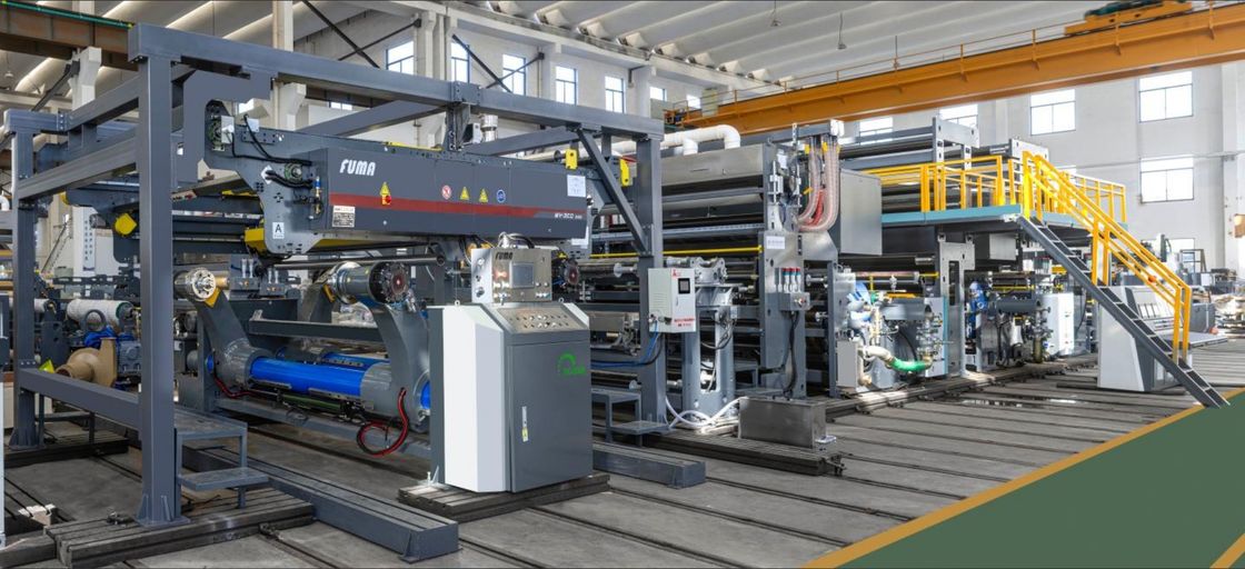 300M/min Üretim Hızı Çift Taraflı Kupa Kağıt Ekstrüzyon Kaplama Laminasyon Makinesi