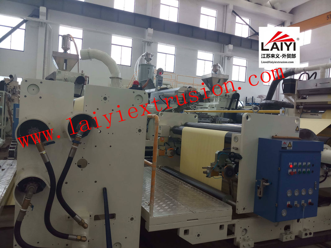 Pürüzsüz İşlem Laminasyon Enerji tasarrufu ve yer tasarrufu Ön işleme cihazı ve boncuk kesme cihazları ile