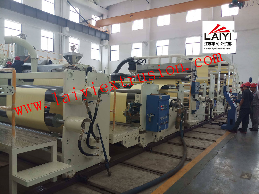 300m / Min Hızlı Sac Laminasyon Makinesi, 8-45μM Kalınlık Büyük Boy Laminasyon Makinası