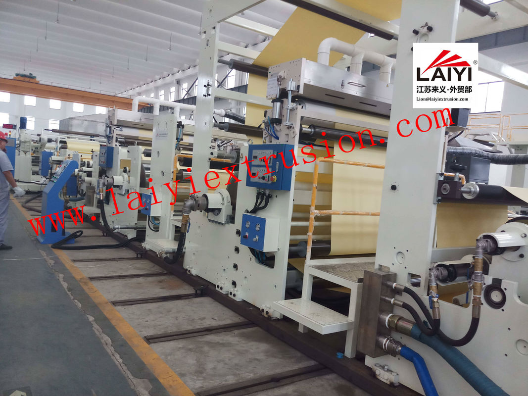 Pe Cast Film Ekstrüzyon Kaplama Makinesi Katlama Makinesi LD-90mm / LD-100mm / LD-115mm