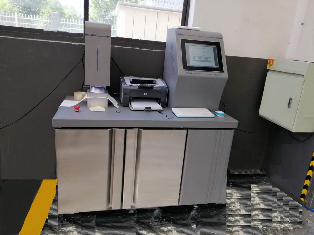 25gsm 260mm Eriyik Üflemeli Kumaş Test Makinesi, Sigara Dokuma Kumaş Yapma test Makinesi beyaz ve gri