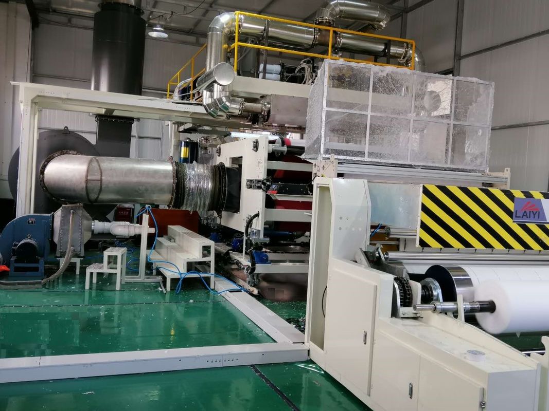 Sıcak Eriyik Borulama ve Ölçüm Sistemi Filtresi ile Erimiş Üflemeli Dokuma Kumaş Makinesi