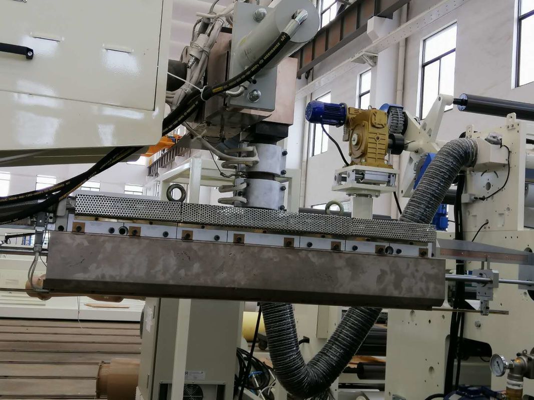 Renkli Ambalaj Filmi Laminasyon Makinesi Max 600mm Sandwich Çapı
